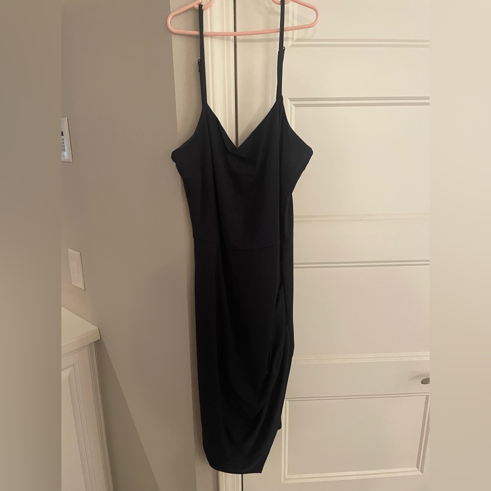 ‘Emerald Sundae’ Navy Blue Dress